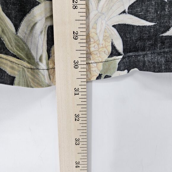 Cooke Street Shirt Mens 2XL Hawaiian Short Sleeve Button Up Floral Reverse Print - Picture 6 of 10